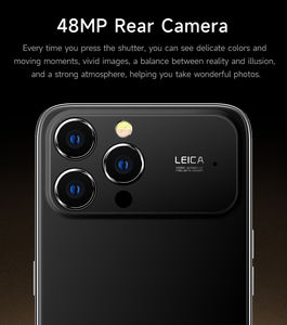 I17 <span class=keywords><strong>Pro</strong></span> <span class=keywords><strong>Max</strong></span> 5G CDMA Octa Core con Processore Avanzato Francese, Ampio Schermo OLED 120Hz, Fotocamera Posteriore 48MP, Risoluzione HD, Dual SIM, Ricarica Rapida - Product Image 4