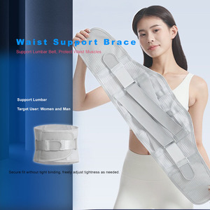<span class=keywords><strong>Ceinture</strong></span> de soutien lombaire fine et respirante personnalisée <span class=keywords><strong>pour</strong></span> le sport et le fitness, avec compression et contrôle abdominal - Product Image 2