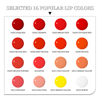 Pigment pour lèvres WENYU WY-002, 16 couleurs, liquide organique semi-permanent pour microblading, 15 ml, application facile