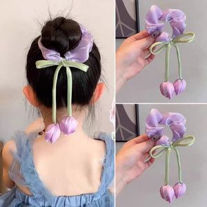 <span class=keywords><strong>Fascia</strong></span> <span class=keywords><strong>per</strong></span> <span class=keywords><strong>capelli</strong></span> a forma di ragazza con fiore francese a tulipano intestino crasso - Product Image 3