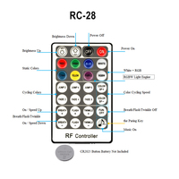 Sumber Cahaya LED Kompak Aluminium 18W RGBW Efek Kelap-Kelip Kontrol APP DMX512 Mesin Cahaya Serat Optik Proyektor Profesional