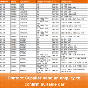 RU-557 MASUMA Bush pièces de rechange Suspension automatique bras de commande de montage en caoutchouc douille en caoutchouc pour TOYOTA HIACE - Product Image 4