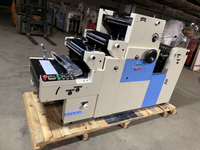 Machine d'impression de presse à décalage de couleur unique avec double système de numérotation ZL47IINP