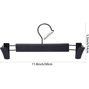 Nuevo Perchero de Plástico Tipo Boutique para Faldas y Pantalones con Pinzas Antideslizantes, Percha Doméstica para Ropa de Adulto, Soporte para Pantalones - Product Image 2