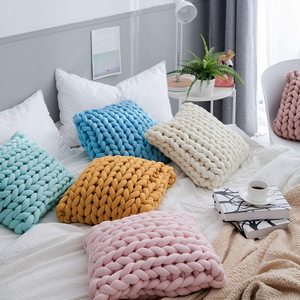 500G Filato Super Chunky Spesso in Morbido Velluto Tubolare Gigante per Lavori a Mano e a Braccia per Coperte, Tappeti, Cuscini Fai da Te Estremo - Product Image 5