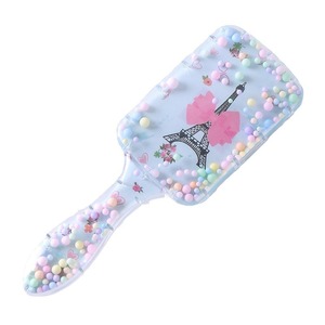 Offre Spéciale Peigne à Coussin d'Air Motif <span class=keywords><strong>Licorne</strong></span> Dessin Animé Portable Massage Démêlant Brosse à Cheveux Mignonne en Plastique Antistatique - Product Image 5