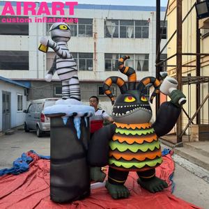 Monstruo Inflable Publicitario <span class=keywords><strong>de</strong></span> Dibujos Animados <span class=keywords><strong>de</strong></span> 2.5 Metros - Divertidos Monstruos Inflables para Decoración <span class=keywords><strong>de</strong></span> Escenarios - Product Image 3