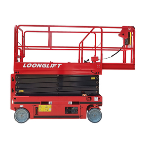 แพลตฟอร์มยกไฮดรอลิกแบบกรรไกรเคลื่อนที่ได้ 10 เมตร สำหรับงานที่สูง - Product Image 1