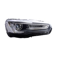 Promotion : Phare avant de voiture à lentille de projecteur bi-xénon avec DRL LED modifiés style A5, pour mise à niveau Mitsubishi Lancer EX 2009-2016