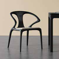 Chaises de salle à manger en bois modernes et luxueuses avec dossier pour salon, salle à manger, café, hôtel, appartement, meubles, bar à domicile