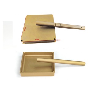 Modern Recessed Cabinet Handles Aluminum Hidden Furniture Cupboard Recessed <strong>Square</strong> Pull Handle - Product Image 3