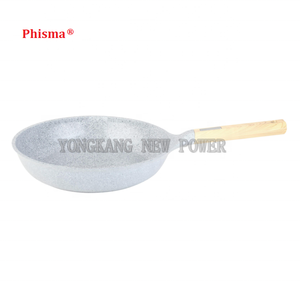 Ensemble de casseroles de cuisine Batterie de cuisine en aluminium avec revêtement en céramique Poignée effet bois Métal durable des meilleures marques - Product Image 2