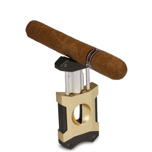 VANACE Custom Luxury Table Cut Guillotine Cigar Scissor <b>Cutter</b> Personalized Colour Flat Print logo - Product Image 3