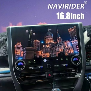 หน้าจอ 16.8 นิ้ว สำหรับ Alphard Vellfire 40 Series ปี 2015-2023 เครื่องเสียงติดรถยนต์พร้อมระบบนำทาง GPS Android 13 เครื่องเล่นมัลติมีเดีย 4G CarPlay - Product Image 1