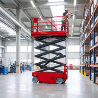 Vendita diretta dalla fabbrica piattaforma elettrica aerea sollevatore elettrico mini piattaforma elevatrice elettrica