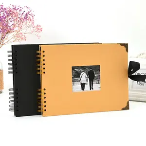 Album di Album di Scrapbook all'ingrosso di matrimonio di famiglia fai da te creazione di prima memoria Album di Album di foto regali di libri