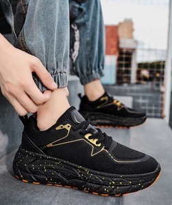 <strong>Men</strong> Fashion Chunky Sneakers Breathable Mesh Lace up Casual Sports Lightweight Outdoor Tennis Hiking Custom Anti <strong>Slip</strong> Walking - Product Image 5