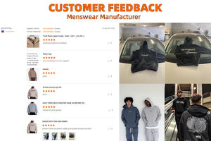 נשים מותאמות אישית חליפות ריצה 2 חלקים חליפת טרנינג גברים חליפות ריצה סט מכנסי טרנינג גדולים וחולצת קפוצ'ון - Product Image 6