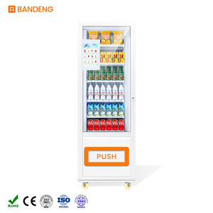 Máquina Expendedora Refrigerada Inteligente BD con SDK, Acero Inoxidable, Gestión Basada en la Nube para Cafeterías, Oficinas, Cantinas, Bebidas y Aperitivos - Product Image 1