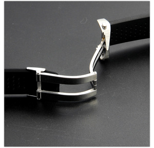 Correa de reloj de silicona de liberación rápida personalizada, banda de goma resistente al agua de 22mm y 24mm para reloj deportivo TagHeuer Carrera Monaco - Product Image 2