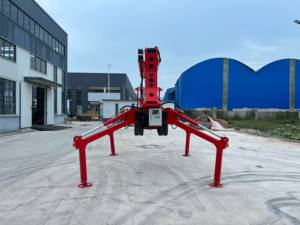 16 मीटर 18 मीटर 20 मीटर नई आकाश में उछाल लिफ्ट हवाई काम क्रॉलर बूम लिफ्ट ने रोटेटेटेबल के साथ चेरी पिकर को ट्रैक किया - Product Image 3