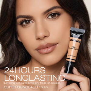 Base <span class=keywords><strong>de</strong></span> Maquillaje Líquida, <span class=keywords><strong>Corrector</strong></span> Impermeable y Resistente al Sudor para <span class=keywords><strong>Ojeras</strong></span>, Reparación Facial, Marcas <span class=keywords><strong>de</strong></span> Acné - Product Image 6