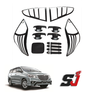 ฝาครอบมือจับคาร์บอนไฟเบอร์ชุดคอมโบไฟหน้าสำหรับ2014 <span class=keywords><strong>Innova</strong></span> 2021ชิ้นส่วนร่างกาย - Product Image 1
