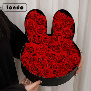 Tondo 2023 New Design Rabbit Shaped Paper Packaging <strong>Box</strong> <strong>Easter</strong> Candy Chocolate <strong>Gift</strong> Rabbit Flower <strong>Box</strong> - Product Image 3