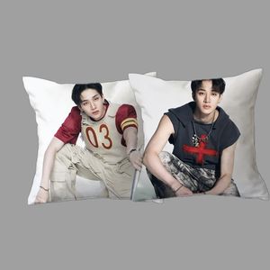 Vente en gros KPOP Idol Group Stray Kids <span class=keywords><strong>Social</strong></span> Path Super Bowl Taie d'oreiller Housse de coussin - Product Image 5