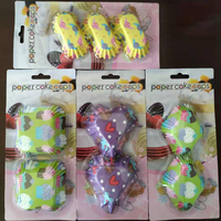 Ensemble de décoration de muffin en papier Offre Spéciale avec topper pour le bricolage de la maison