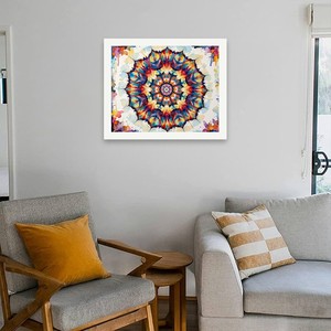 Mandala arte pintura por números Kit para adultos-DIY colorido Mandala 16x20 pulgadas, decoración de Arte de meditación sin marco o regalos - Product Image 4