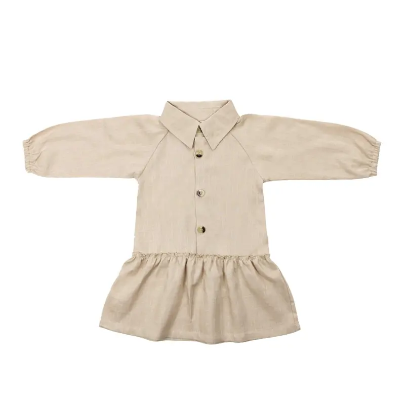 도매 2021 봄 새로운 한국 부티크 티셔츠 드레스 아기 소녀 공주