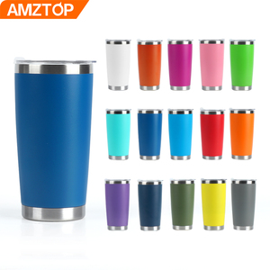 B80-0051 bán buôn 20oz đôi tường chân không cách nhiệt du lịch cốc cà phê bằng thép không gỉ Cốc Cốc Cốc xe với nắp bằng chứng nước - Product Image 1