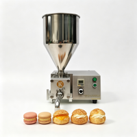 Machine à garnir les donuts, croissants, éclairs, cupcakes, tartes, biscuits, muffins, puffs, macarons avec crème anglaise, confiture, chocolat