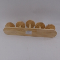 Support en bois pour petites plantes succulentes