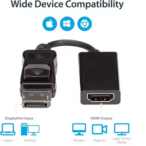 Factory Wholesale Mini 4K DP to <strong>HDMI</strong> Cable Adapter DP Male to <strong>HDMI</strong> Female Cable Converter - Product Image 6