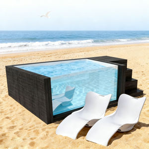 Rectangular FRP Swimming <b>Pool</b> Kit for Families and Children Easy Installation with Eco-Friendly Design for Outdoor Enjoyment - Product Image 1