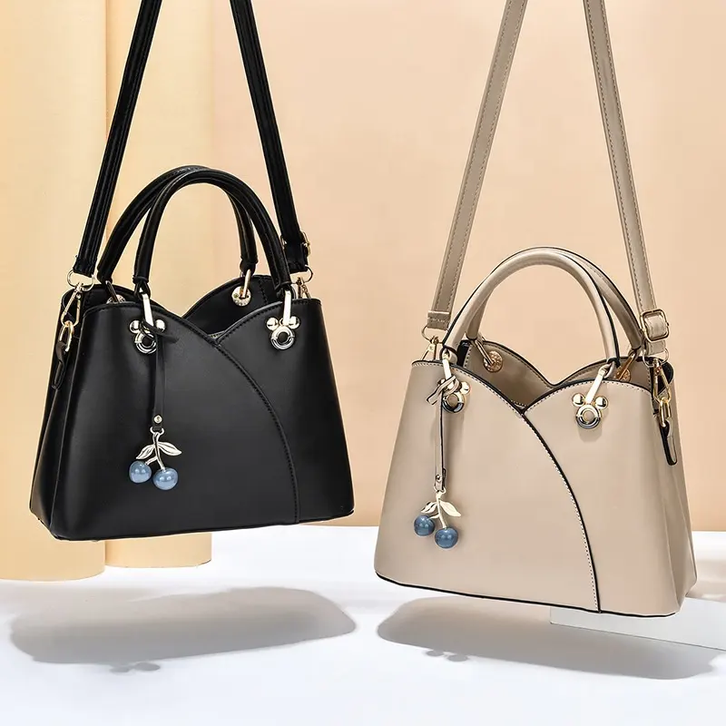 PB48 2023 Wholesale sac a main femme Fashion Bag Elegant Women Bags Vegan Leather Purses and Handbags with Pendant