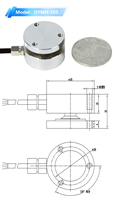 Sensor de tensión de compresión de diafragma plano Typeforce Sensor de carga de celda transductor de gravedad Loadcell Mini 50kg 100KG 1T 2T