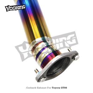 Tuyau d'échappement en titane ODM Racing pour Toyota FT86/GT86/GR86/86/Scion FR-S 2.0L 2012-2024, tuyaux d'échappement Catback - Product Image 2