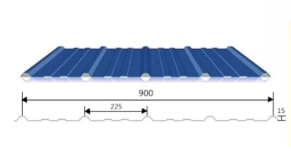 ASTM Metal Zinc Galvanized Corrugated Roofing Sheets Iron Roofing Sheet
