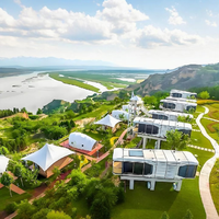 Casa Prefabricada Ecológica Tipo Cápsula Espacial en Oferta, con Baño y Dormitorios, para Glamping, Hotel, Fácil Instalación, Villa para Exteriores y Parques