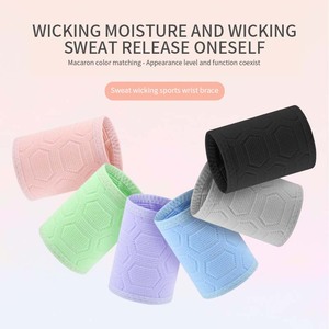 Protecteur <span class=keywords><strong>de</strong></span> bandeau <span class=keywords><strong>de</strong></span> poignet avec logo personnalisé Abosorption <span class=keywords><strong>de</strong></span> sueur Bracelet en coton Bracelet en tissu Tube <span class=keywords><strong>de</strong></span> poignet Tour <span class=keywords><strong>de</strong></span> main Bandeau <span class=keywords><strong>de</strong></span> sueur - Product Image 5