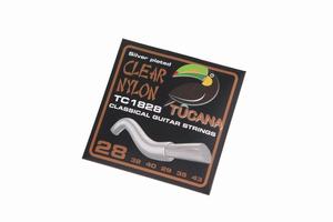 Tucana 028 corde di <span class=keywords><strong>chitarra</strong></span> in plastica trasparente in Nylon classico calibro di buona qualità confezionato per chitarre classiche - Product Image 2