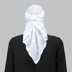 Shemagh Árabe para Hombre, Color Blanco Puro, Negro y Colorido, Yashmagh, Keffiyeh, Pañuelo Cuadrado con Borla, Tejido Jersey Transpirable - Product Image 4