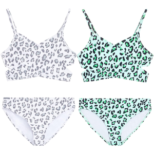 Trajes de Baño para Niñas al por Mayor, <span class=keywords><strong>Bikini</strong></span> de Alta Calidad de 2 Piezas, Oferta, Traje de Baño Deportivo para Niñas - Product Image 3