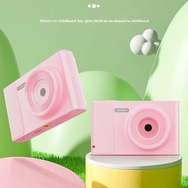 Retro Machine 8MP High-Definition Double-Camera CCD SD Digital Video Camera Fixed Focus No Image Stabilization Lithium Battery