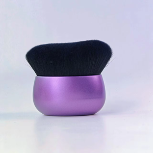 Ensemble de maquillage professionnel : Pinceau plat à tête large en poils synthétiques avec manche en bois pour le corps, le correcteur, l'eye-liner et le crayon à sourcils - Product Image 4