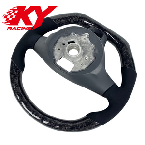 Volant en fibre de carbone personnalisé pour Volkswagen Golf 6 7 Polo Passat Tiguan MK6 MK5 MK7 GTI R Tiguan Jetta CC Touran - Product Image 3