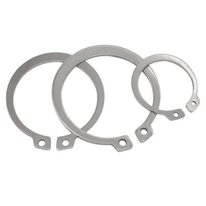 Anillos de Retención Internos <span class=keywords><strong>DIN472</strong></span> para Orificios, Arandela de Bloqueo de Resorte Metálico en Forma de C con Orificios - Product Image 3